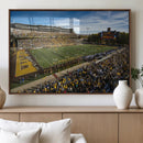 University of Wyoming Cowboys Football Team Print - Laramie by MyGreatCanvas | Canvas Wall Art Prints | Photo Prints & Wall Decor