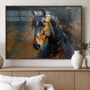 Abstract Horse Wall Art Canvas Print | Farmhouse Wall Decor by MyGreatCanvas | Canvas Wall Art Prints | Photo Prints & Wall Decor