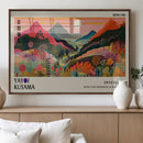 Yayoi 1986 Wall Art Print – Vibrant Sabi Sabi Japanese