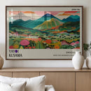 Yayoi Kusama Japan 1986 Canvas – Wabi Sabi Japanese Vibrant by MyGreatCanvas | Canvas Wall Art Prints | Photo Prints & Wall Decor