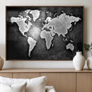 World Map Wall Art Canvas Print – Framed Wall Art for by MyGreatCanvas | Canvas Wall Art Prints | Photo Prints & Wall Decor