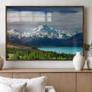Mount Cook and Lake Pukaki Canvas Wall Art Print – Majestic by MyGreatCanvas | Canvas Wall Art Prints | Photo Prints & Wall Decor