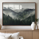 Misty Forest Canvas Print Wall Art Premium Canvas Print a
