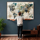 Framed Vintage World Map Wall Art – Abstract Map Canvas by MyGreatCanvas | Canvas Wall Art Prints | Photo Prints & Wall Decor