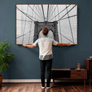 Large Brooklyn Bridge Wall Art Canvas Print