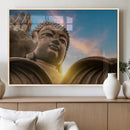 Buddha Statue and Daylight Wall Art, Buddha Statue Wall Art by MyGreatCanvas | Canvas Wall Art Prints | Photo Prints & Wall Decor