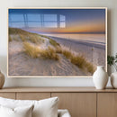 Sunrise On The Beach Wall Art Canvas Print