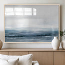 Blue Ocean Abstract Artwork Wall Art Canvas Print