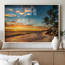 Sunset Wall Art Canvas Print by MyGreatCanvas | Canvas Wall Art Prints | Photo Prints & Wall Decor