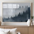 Foggy Pine Forest Wall Art Canvas Print by MyGreatCanvas | Canvas Wall Art Prints | Photo Prints & Wall Decor