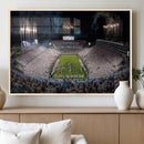 Penn Stadium Football Wall Art Canvas Print, Pennsylvania