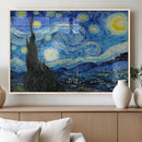 Vincent Van Gogh The Starry Night Abstract Wall Art Canvas