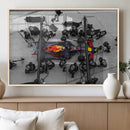 RedBull Formula 1 Canvas Wall Art Print