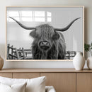 Longhorn Canvas Print, Bighorn Cow Wall Art Canvas Print by MyGreatCanvas | Canvas Wall Art Prints | Photo Prints & Wall Decor