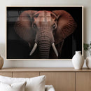 Wild Elephant Wall Art Canvas Print, Africa Savannah Wild by MyGreatCanvas | Canvas Wall Art Prints | Photo Prints & Wall Decor