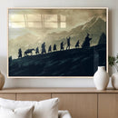 Fellowship Journey Wall Art – Fantasy Adventure Canvas Print by MyGreatCanvas | Canvas Wall Art Prints | Photo Prints & Wall Decor