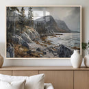 Serene Coastal View of Acadia National Park - Stunning