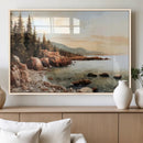 Serene Coastal View of Acadia National Park Wall Art -