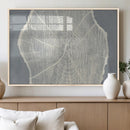 Abstract Tree Ring Wall Art Canvas Print – Nature-Inspired,