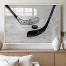 Winter Ice Hockey Sport Canvas Wall Art Print - Hockey Wall by MyGreatCanvas | Canvas Wall Art Prints | Photo Prints & Wall Decor