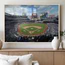 New York Mets Baseball Team Print - Citi Field Stadium Wall