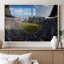 Truist Park Stadium Canvas Wall Art - Atlanta Braves Game