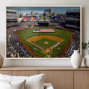 Yankee Stadium New York Wall Art Print | 3-Panel Canvas