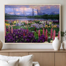 Wildflower Canvas Print – Blooming Floral Meadows with by MyGreatCanvas | Canvas Wall Art Prints | Photo Prints & Wall Decor