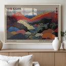 Yayoi Kusama Wall Art – Framed Japanese Abstract Art Print,