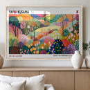 Framed Yayoi Kusama 1986 Wall Art Print – Japanese Wall Art by MyGreatCanvas | Canvas Wall Art Prints | Photo Prints & Wall Decor
