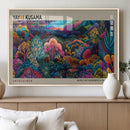 Framed Japanese 1986 Wall Art Print, Yayoi Kusama 1986 Wall