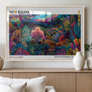 Framed Yayoi Kusama 1986 Wall Art Print – Japanese Wall Art