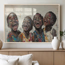 Shai Yossef Print - Joyful Childhood Canvas Wall Art -