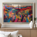 Yayoi Kusama Wall Art Canvas Print, Abstract Art, Large
