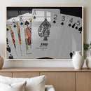 Poker Wall Art - Playing Cards Canvas Wall Art Print - Ace by MyGreatCanvas | Canvas Wall Art Prints | Photo Prints & Wall Decor