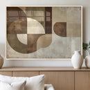 Wabi Sabi Geometric Wall Art | Abstract Modern Minimalist