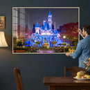 Disney Castle Wall Art Canvas Print – Magical Fairytale
