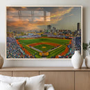 Chicago Wrigley Field Wall Art Canvas Print – Iconic