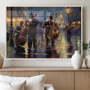 Afro Abstract Jazz Music Wall Art Canvas Print – Colorful by MyGreatCanvas | Canvas Wall Art Prints | Photo Prints & Wall Decor