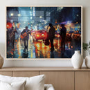 African American Jazz Canvas Wall Art Print – Abstract Music