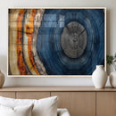 Abstract Tree Rings Wall Art Canvas Print – Modern Wood by MyGreatCanvas | Canvas Wall Art Prints | Photo Prints & Wall Decor