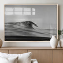 Black Wave Wall Art Canvas Print – Framed Abstract Surf by MyGreatCanvas | Canvas Wall Art Prints | Photo Prints & Wall Decor