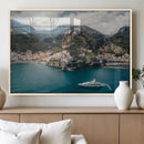 Amalfi Coast Wall Art – Framed Italian Seaside Canvas by MyGreatCanvas | Canvas Wall Art Prints | Photo Prints & Wall Decor