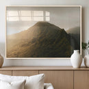 Mountain Wall Art – Framed Sunset Landscape Canvas Artwork, by MyGreatCanvas | Canvas Wall Art Prints | Photo Prints & Wall Decor