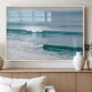 Ocean Swell Wall Art Canvas Print – Framed Surf Waves Scene by MyGreatCanvas | Canvas Wall Art Prints | Photo Prints & Wall Decor