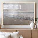 Ocean Waves Wall Art Canvas Print – Framed Coastal Shoreline by MyGreatCanvas | Canvas Wall Art Prints | Photo Prints & Wall Decor