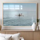 Swimming Relaxation Wall Art Canvas Print – Framed Peaceful by MyGreatCanvas | Canvas Wall Art Prints | Photo Prints & Wall Decor
