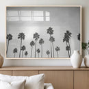 Monochrome Palms Wall Art Canvas Print – Framed Minimalist by MyGreatCanvas | Canvas Wall Art Prints | Photo Prints & Wall Decor