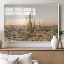 Desert Cactus Wall Art Canvas Print – Framed Desert Art by MyGreatCanvas | Canvas Wall Art Prints | Photo Prints & Wall Decor