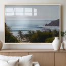 Tropical Beach Scene Wall Art Canvas Print – Framed Coastal by MyGreatCanvas | Canvas Wall Art Prints | Photo Prints & Wall Decor